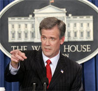 White House Spokesman Tony Snow