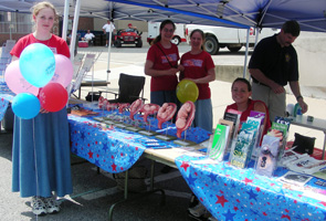 Me and some of our home schooled volunteers